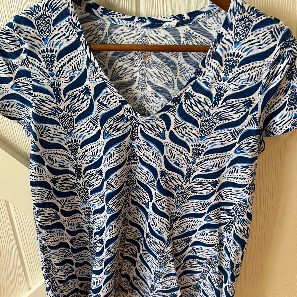 Lilly Pulitzer shirt mermaid tail